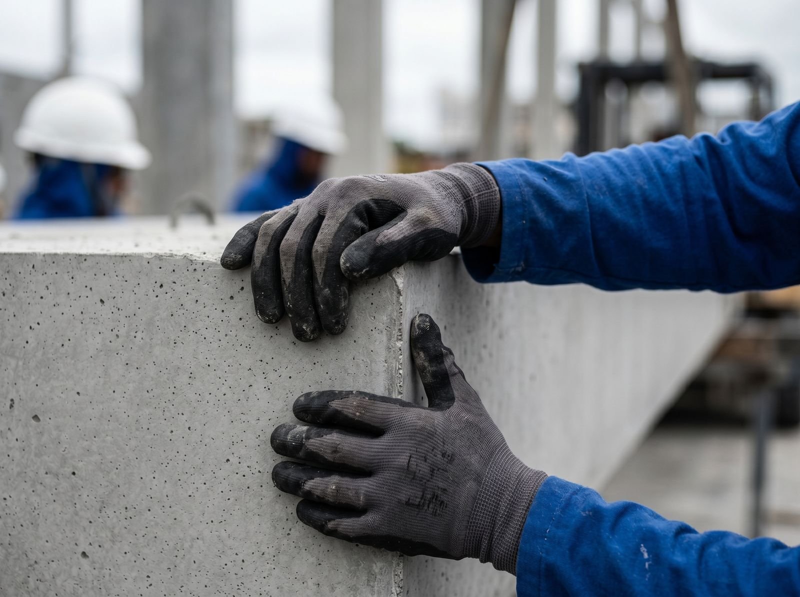 Detalhe construtivo de elemento pré-moldado
